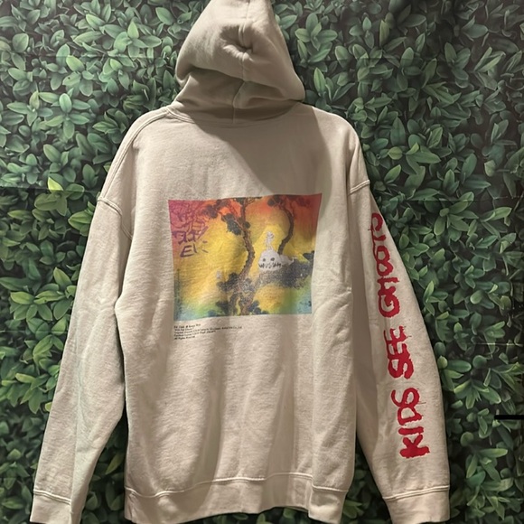 Gildan Kayne West X Takashi Murakami X KidCudi KIDS SEE GHOSTS Hoodie Merch2018 - Picture 15 of 16